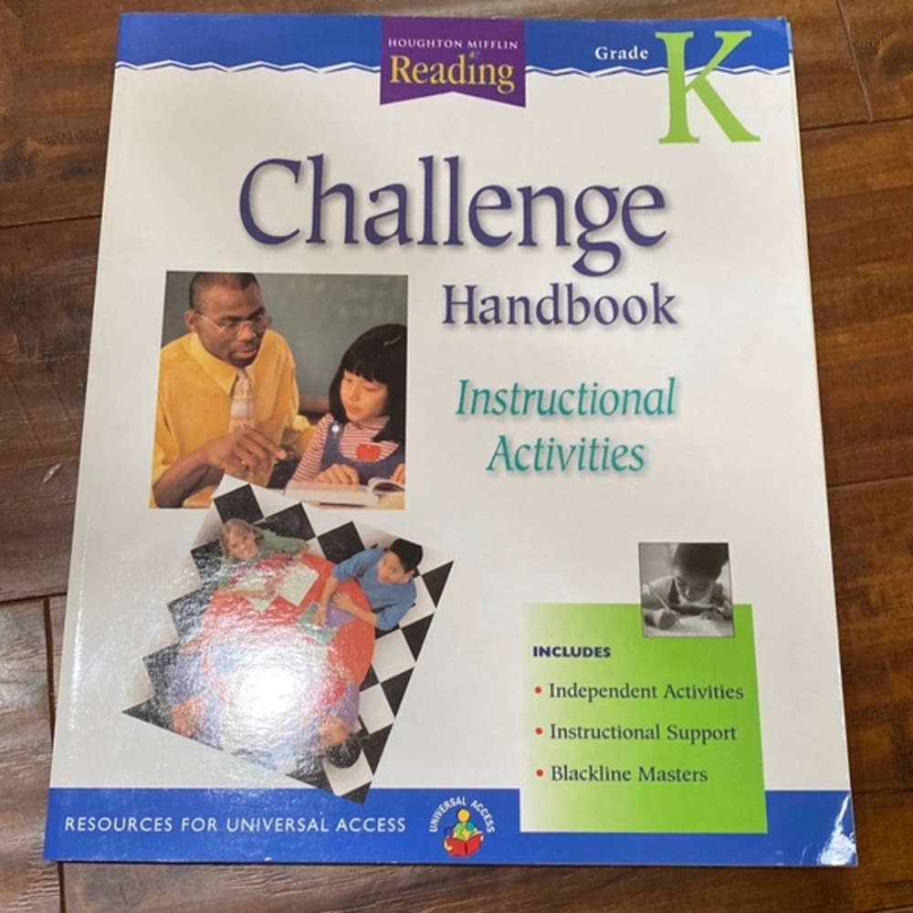Houghton Mifflin Reading: The Nation's Choice: Challenge Handbook Grade‎ k